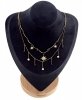GOLD CHAIN NECKLACE celebrity STAINLESS STEEL